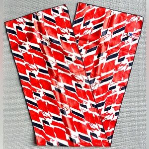 Ray Strauss / Vintage Silk Scarf / 70s / Oblong